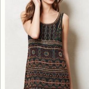 Anthropologie beadwork dress by kachel